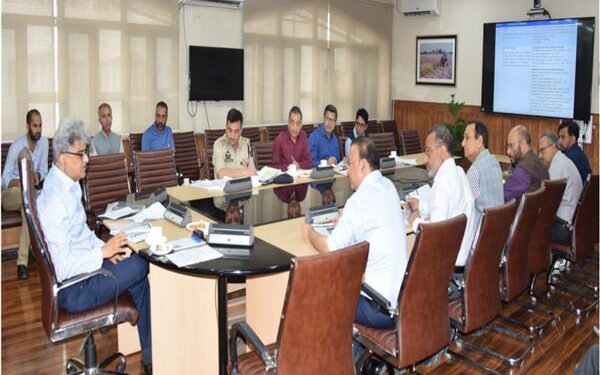 CS assesses functioning of JKMSCL, H&FW & DCO