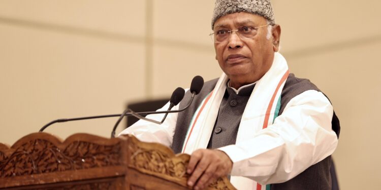‘Teach A Lesson’ To Those Who Snatched Statehood From Them: Kharge Asks J&K Voters
