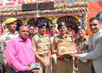 DGP RR Swain Visits Doda, Kishtwar; Reviews Security Scenario and Election Preparedness