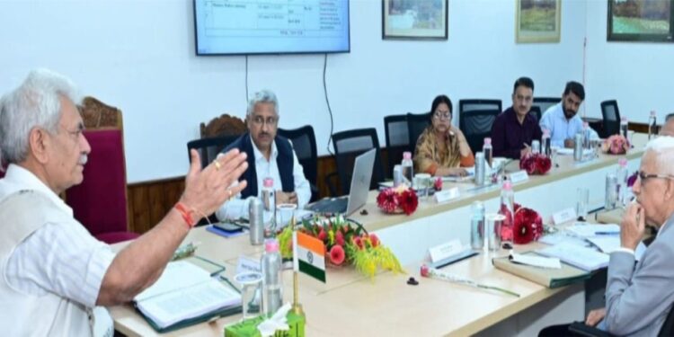 J&K | LG Manoj Sinha Chairs 47th Meeting Of Shri Amarnathji Shrine Board