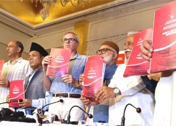 National Conference releases Manifesto