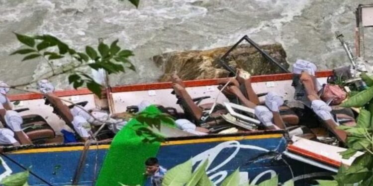 14 People Killed As Indian-Registered Bus Plunges Into River In Nepal