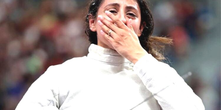 Nada Hafez, the seven-months pregnant woman who stole all hearts at Olympics 2024