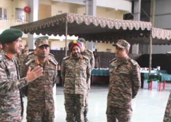 Northern Army Commander Visits Sunderbani Sector In Jammu And Kashmir