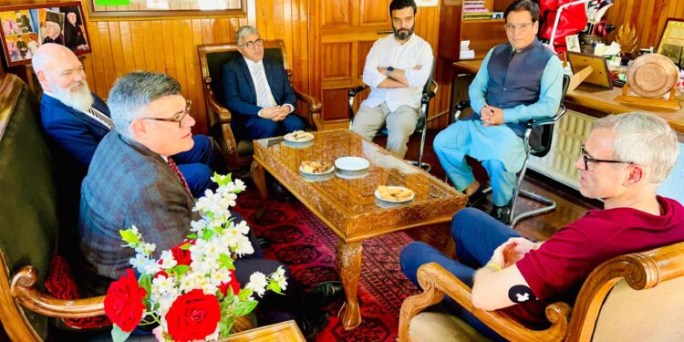 NC Leader Omar Abdullah Meets US Diplomats, Calls For Relook At Travel Advisories For J&K