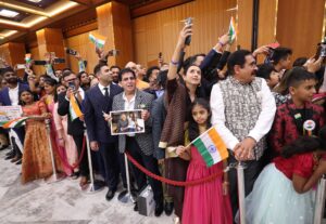 Deeply touched by the warm welcome from the Indian community in Poland! Their energy embodies the strong ties that bind our nations.