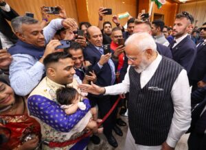 Deeply touched by the warm welcome from the Indian community in Poland! Their energy embodies the strong ties that bind our nations.