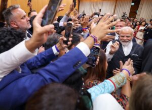 Deeply touched by the warm welcome from the Indian community in Poland! Their energy embodies the strong ties that bind our nations.