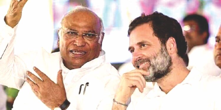 Kharge, Rahul reach Srinagar for 2-Day visit
