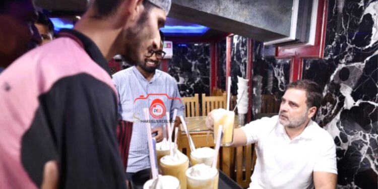 LoP Rahul Gandhi Visits Top Srinagar Eatery For Dinner