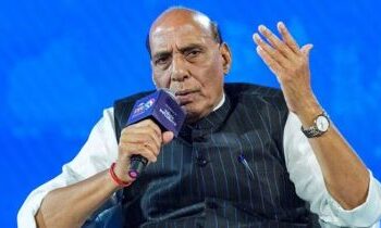 Terrorism and talks can't happen together with Pakistan: Rajnath Singh