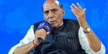Terrorism and talks can't happen together with Pakistan: Rajnath Singh