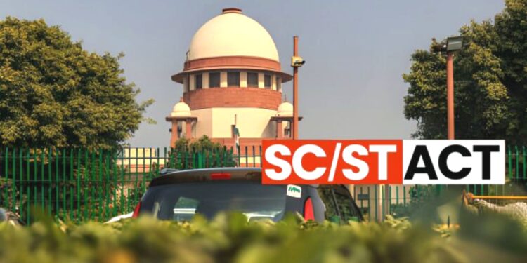 SC-ST Act Applicable Only If There Is Intention To Humiliate: Supreme Court