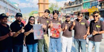 Team of "Navras Katha Collage" reached Srinagar from Mumbai, promotional activities from Kashmir to Kanyakumari