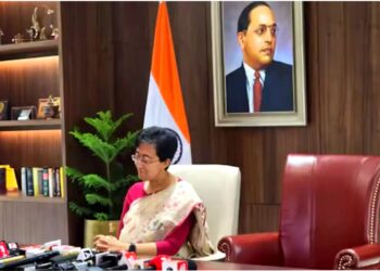 Atishi Takes Charge Of Delhi, Sits On Chair Next To CM’s