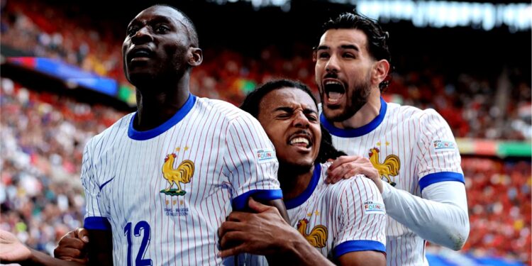 France beat Belgium with Kolo Muani and Dembele goals in Nations League