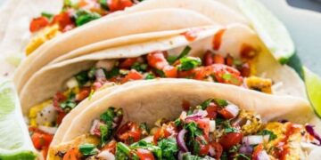 Try These Home-Made Korean Tacos And Tangy Kimchi Salad In Lunch