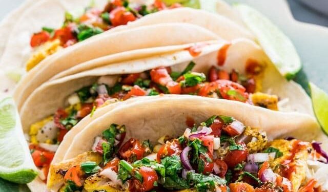 Try These Home-Made Korean Tacos And Tangy Kimchi Salad In Lunch