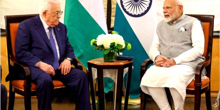 PM Modi Reiterates Friendship With Palestine As He Meets President Abbas