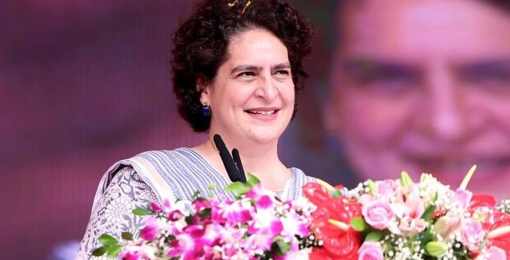 Policies in J&K framed, designed to benefit outsiders: Priyanka Gandhi in Bishnah