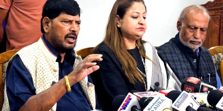 Over 90 Percent Of Terrorism Has Been Eradicated After Abrogation Of 370: Athawale