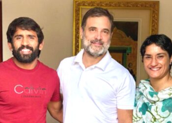 After Congress Entry, Vinesh Phogat To Fight From Haryana's Julana, Bajrang Punia Bags Top Post In Farmers' Wing