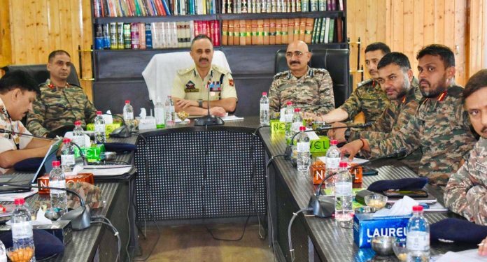 Ahead Of J&K Polls, Top Cop Reviews Security Preparedness In Anantnag