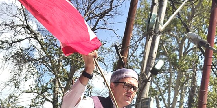 J-K polls: Omar Abdullah files nomination papers from Ganderbal