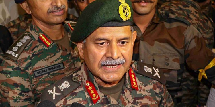 Terrorist recruitment non-existent, local terrorists now in single digits on J&K: Army Chief