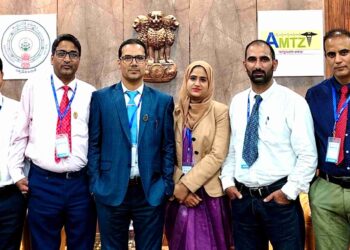 Two Kashmiri Radiographers Share Insights at AMTZ Vishakapatnam NCISRT 2024 Event