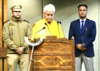 J&K a UT, everyone must accept this reality: LG Sinha at UT Foundation Day