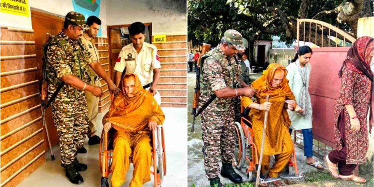 J&K records 44.08 % voter turnout till 1pm in Phase-III of J&K Assembly polls