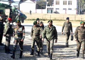 Northern Army Commander Reviews Security Situation In J&K’s Kishtwar