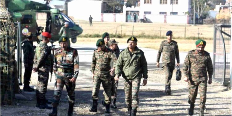 Northern Army Commander Reviews Security Situation In J&K’s Kishtwar