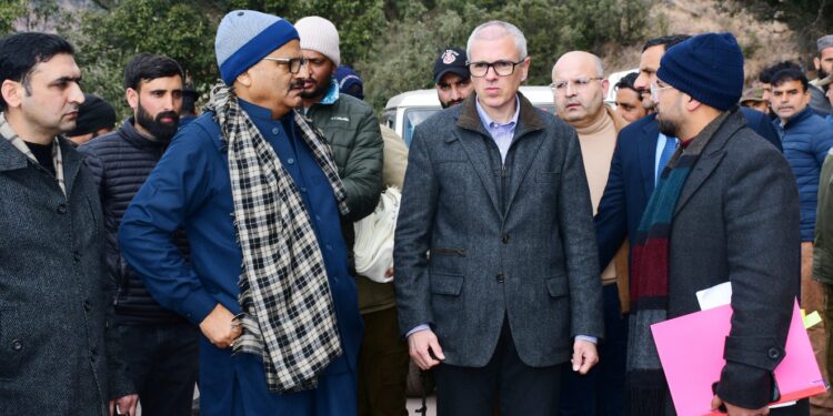 CM Omar visits grieving Badhaal families