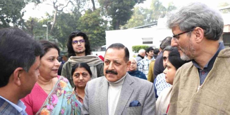 Dr Jitendra Hosts Luncheon Meeting, Reiterates BJP’s Commitment To Delhi Based KPs
