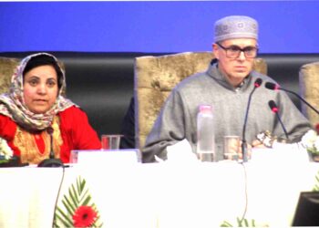 CM Omar pitches for Statehood restoration in presence of PM Modi