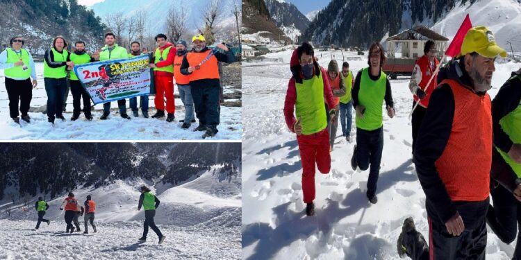 2nd SnowSky Championship held at Sonmarg