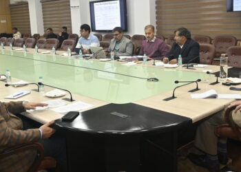 Omar Abdullah Chairs Pre-budget meetings with various departments in Jammu 