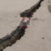 Hajin road along Jhelum develops cracks, creates fear among locals