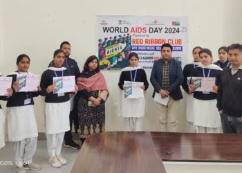 GDC Neeli Nallah Udhampur organizes HIV/AIDS awareness programme under Red Ribbon Club