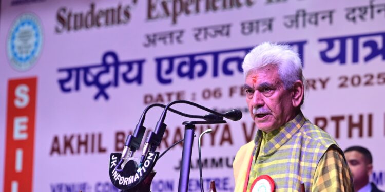 Turbulent times of past will never return to J&K: LG Sinha