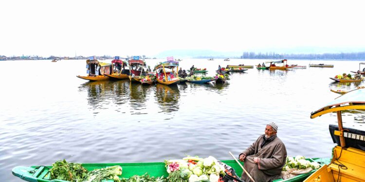 ‘Soan Meeras’: Dal Lake comes alive with vibrant Shikara rally