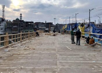 Amira Kadal bridge undergoing major transformation, set to open for public soon
