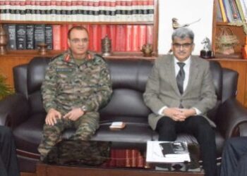 GoC 16 Corps Nagrota Takes Up Issues Of Ex-Servicemen With CS Atal Dulloo