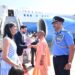 CM Adityanath Welcomes US Vice-President In Agra