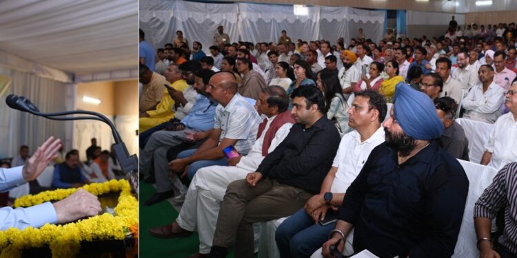 CM Omar Abdullah calls for joint efforts of Centre and J&K Govt to shape a better future