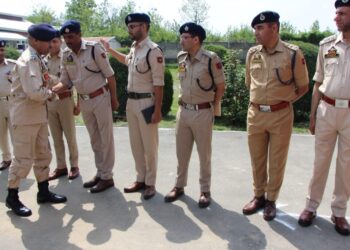 DGP J&K Reviews Operational Preparedness in South Kashmir Range