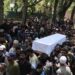 The funeral of Adil Hussain Shah, who was killed in the recent terror attack at Baisaran in Pahalgam
