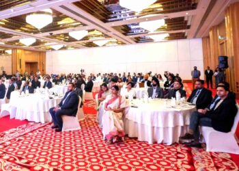 Members of the Indian delegation in Qatar Salutes Armed Forces For Operation Sindoor